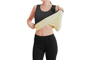 Women's Thermal Shirts Sleeveless Winter Warm Slim Fit Thermal Underwear Lightweight Fleece Lined Base Layer Tank Top