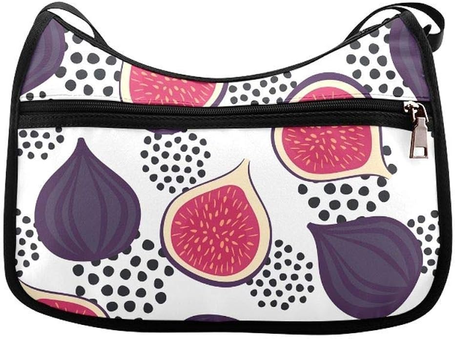 Delicious Fruit Flavor Of Fig Leaves Messenger Bag