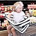 Kids N’ Such Baby Car Seat Cover Car Seat Canopy & Nursing Cover, Black & White Stripes + Dots