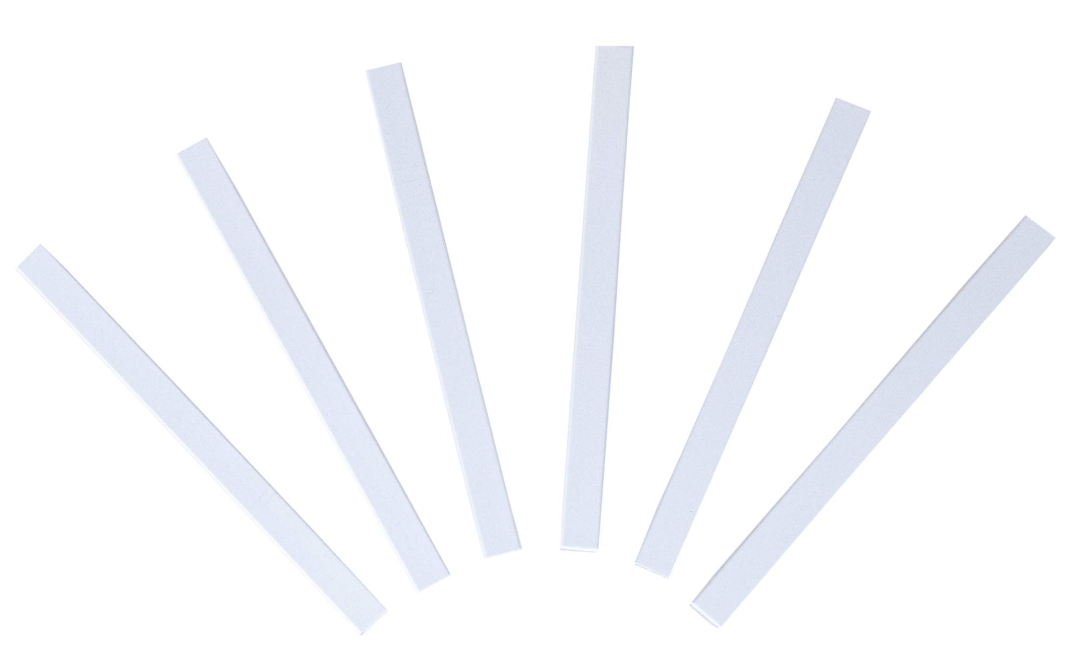 Windhager Magnetic Profile Magnetic Door Closer Magnetic Strip Accessories for Insect Screen Doors Fly Screen Doors 6 Sets White 10 x 0.8 cm