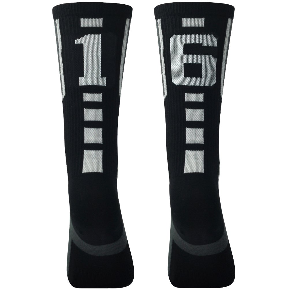 Soccer Socks Comifun Adults Teens Athletic Player Custom Team Number ID Socks Football Socks 1 Pair