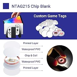 Origin-Joy 50 PCS NFC Tags, NTAG215 Blank