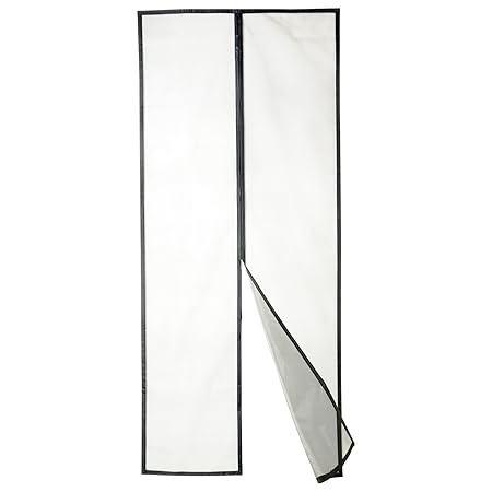Apalus Fiberglas Magnet Fliegengitter Tür Insektenschutz 90x210 cm, 10 x Stärker als Normales Polyester, Kinderleichte Klebem