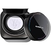 CARSLAN 1.0 Soft Focus Loose Setting Powder, Waterproof, Matte, Oil Control, Shine Free, Talc-Free Face Powder Makeup, 24H Longwear Finishing Powder, 01 Blue Purple