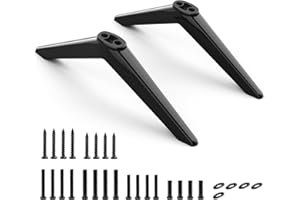 RIMOUS TV Stand Compatible with Samsung 32 inch Class FHD (1080P) Smart LED TVs, TV Stand Legs for Samsung TV Stands Base Replacement UN32J5205AF, Black