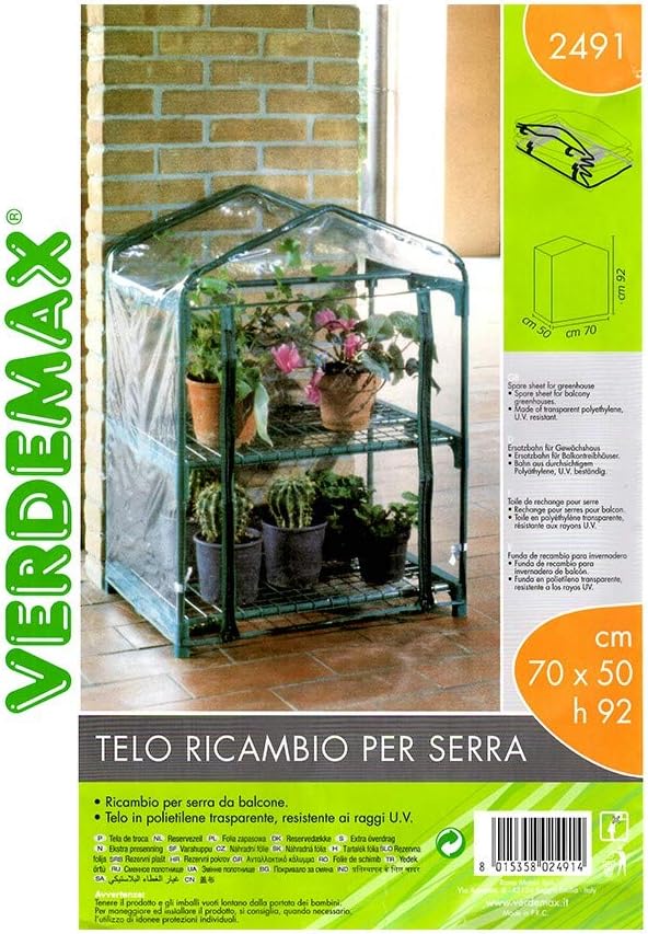 Verdemax2491 Spare Sheet for 2 Shelves Azalea Greenhouse