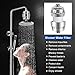 12 Stages Shower Filter Cartridge Replacement, badiJum High Output Universal Showerhead Water Filter Cartridge to Remove Chlorine, Flouride and Heavy Metals - 1 Pack