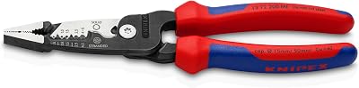 KNIPEX Wire Stripper 200mm Metric 0.75-6mm Solid 0.5-4mm Stranded Handles