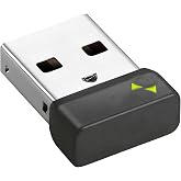 JUYUXIVM for Lgi Bolt USB‑A Receiver, Replacement Dongle Compatible with MX Master 3S, MX Anywhere 3S, MX Keys S, MX Keys Mini, M650, Lift, POP Mouse, K865, Secure Wireless Multi-Device Adapter