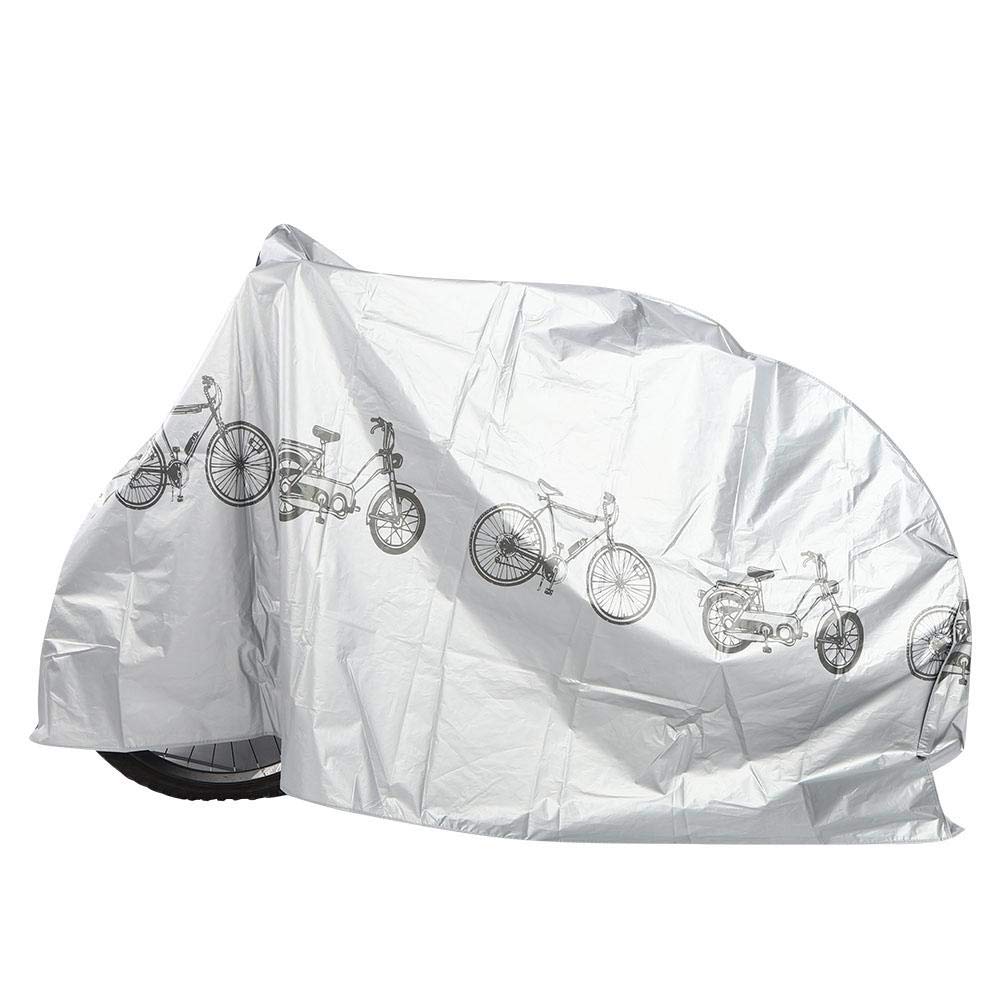 JULYKAI Cover, Waterproof Bike Protector, Foldable Not Occupying Space Practical Elastic Bicycle Cover, for Mountain Bicycle Outdoor Mountain Bike(Wheel cover)