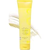 Beekman 1802 Micellar Milk Froth Face Wash – Hydrating Gel to Foam Facial Cleanser & Makeup Remover with Goat Milk & Golden Sea Moss, Gentle Foaming Face Wash for Sensitive Skin, 5 Fl Oz