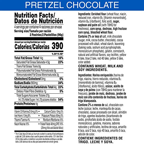 4 Pop+Tarts+Pretzel+Breakfast+Pastries+Chocolate