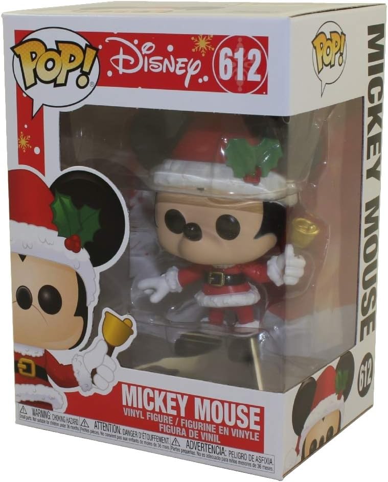 Funko Pop! Vinyl Disney: Holiday, Mickey Mouse, Disney Standard Characters, Collectable Vinyl Figure, Gift Idea - Image 3