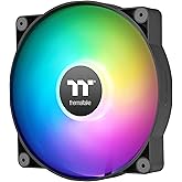 Thermaltake CT200 ARGB PWM Fan Single Pack, PWM Controlled 500~900 rpm, 5V Motherboard Sync, 16.8 Million Color 9 Addressable