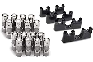 Daysyore HL124 LS7 Lifters Set 17122490 16 Hydraulic Roller Lifters & 4 Guide Trays for LS1 LS2 LS3 LS6 LQ4 LQ9 LY5 LY6 LM7 4.8 5.3 5.7 6.0 7.0