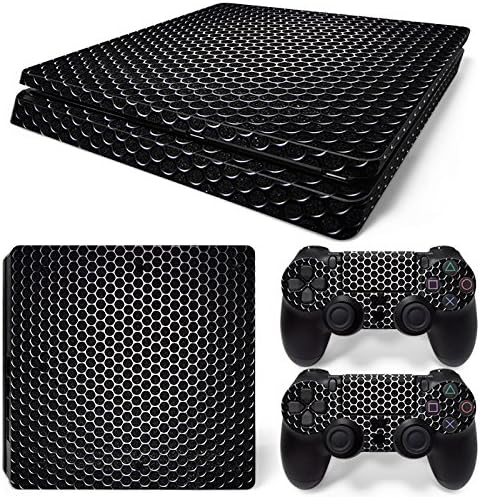 MODFREAKZ™ Console and Controller Vinyl Skin Set - Silver Screen for PS4 Slim