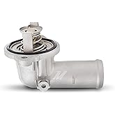 Mishimoto MMTS-WRA-12E Thermostat with Housing, Compatible with Wrangler JK 2012-2018, 194F
