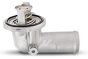 Mishimoto MMTS-WRA-12E Thermostat with Housing, Compatible with Wrangler JK 2012-2018, 194F