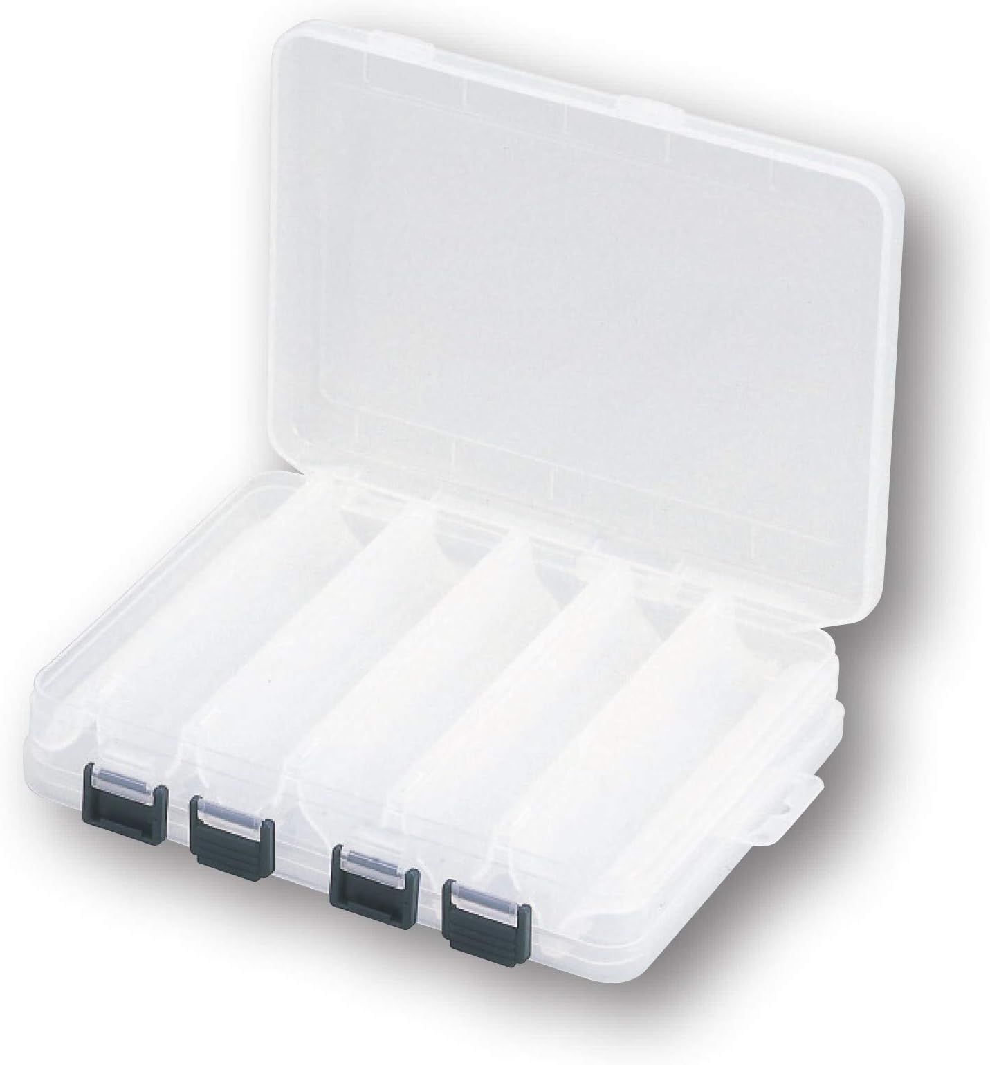MeihoTackle Box Reversible 145 206 x 170 x 42 mm Clear (4673)