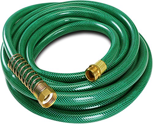 Garden Hose 4-Ply - Garden Hose Quick Connect - No Kink Garden Hose - Crimp Free Garden Hose - By Utopia Home (Small - 25ft.)
