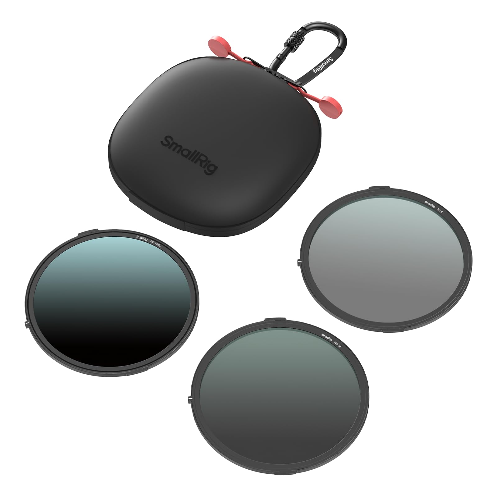 SMALLRIG Neutral Density Magnetic Filter Kit (3 Pcs), ND8, ND64, and ND1000 Filter, Dual-sided 16-layer Coating, Only for SMALLRIG Matte Box with Adjustable Clamp 4409/4411 / 4412/4415-4799