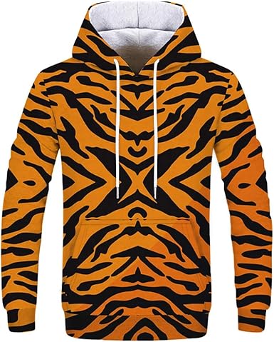 hoodie tiger print