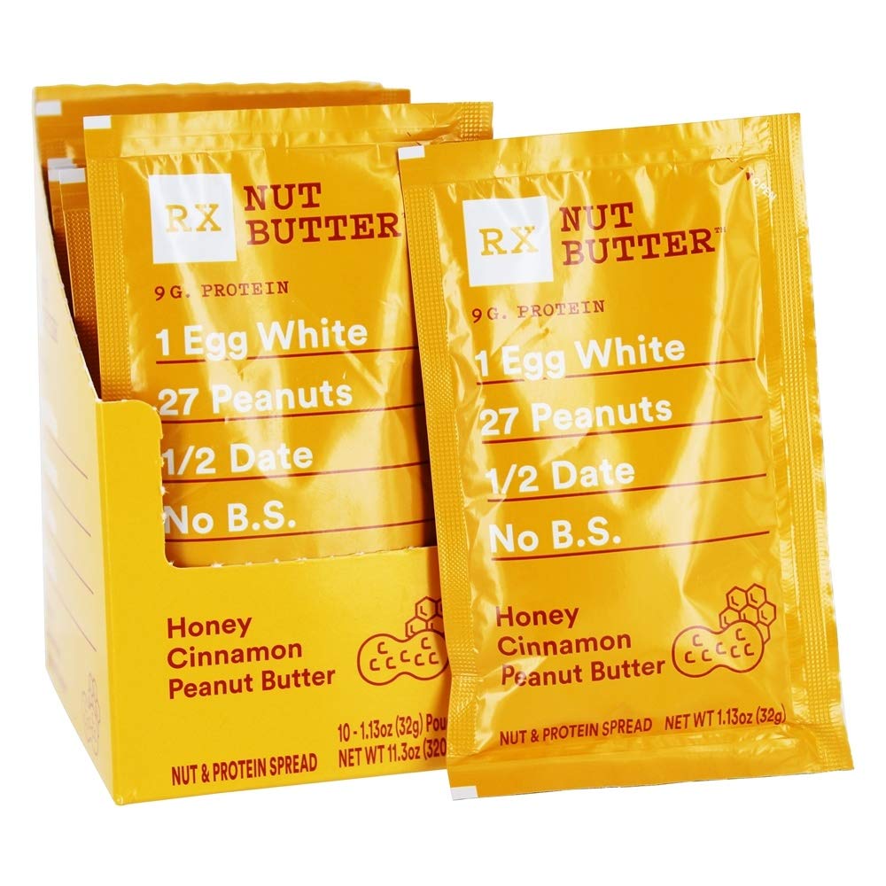 RXBAR Peanut Nut Butter Box of 10 RX Bar Grocery