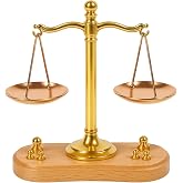 1Pcs Dollhouse Mini Balance Scale 1: 12 Realistic Vintage Balance Scale Decor, Collectible Miniature Mini Balance Scales with Weights for Creative Displays and Gifts