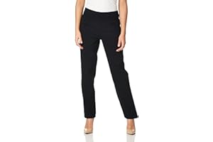 Briggs New York Women's Super Stretch Millennium Welt Pocket Pull on Career Pant (Average & Short Length)
