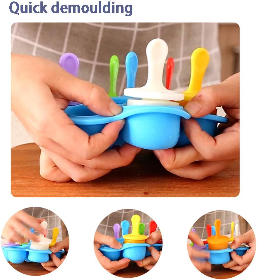 Couteaux et ustensiles de cuisine TWBEST Moule à crème glacée en