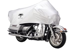 NELSON-RIGG Nelson Rigg XL Motorcycle Half Cover All-Weather, 100% Waterproof, Taped Seams, Free Stuff Sack, Fits most Touring motorcycles Harley Davidson Ultra or Honda Goldwing