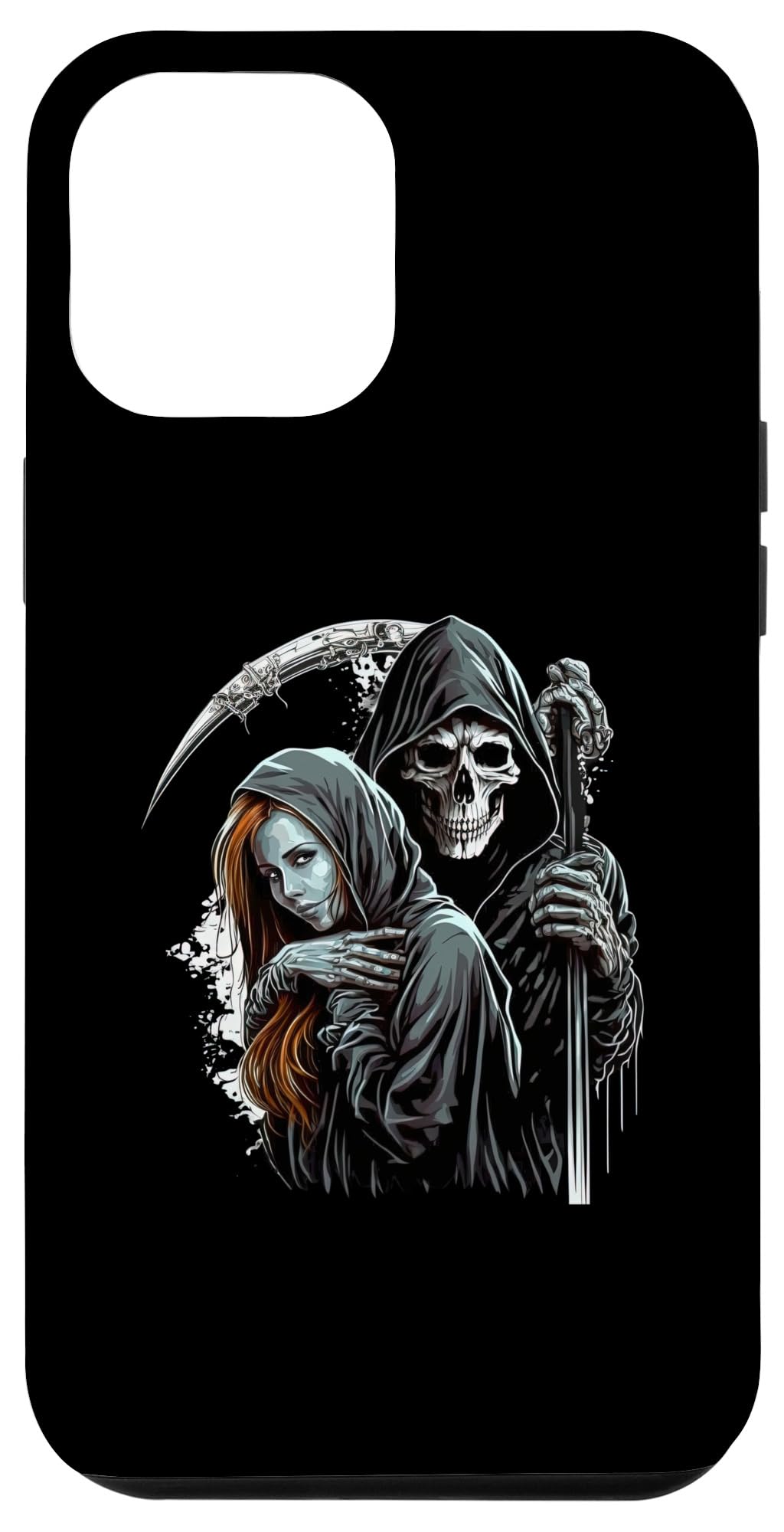 iPhone 15 Plus Death Reaper - Undead Death Gothic Case