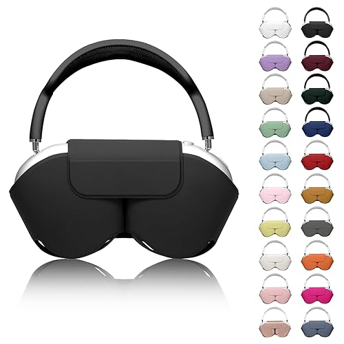 Youtec for Apple Airpods Max Case,Smart Case Cover Accessories with Sleep  Mode Made by PU Leather Original Replacement Carrying Case for Airpod Pro 