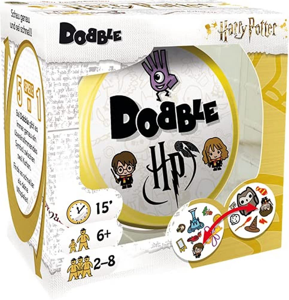 Zygomatic ASMD0050 Dobble Harry Potter Card Game German - German Language