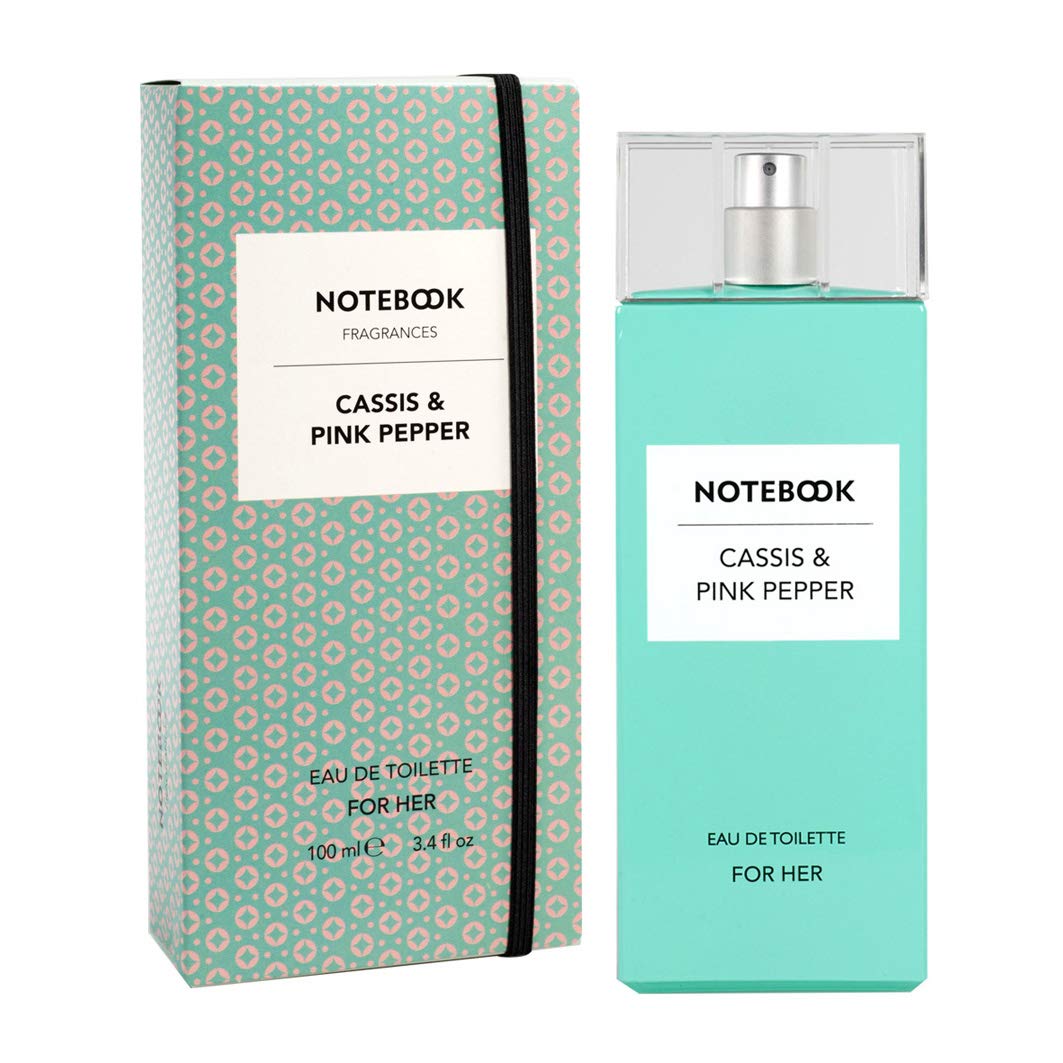 Notebook Perfume For Her Cassis and Pink Pepper Eau De Toilette (EDT) Womens Fragrance, 100ml Spray