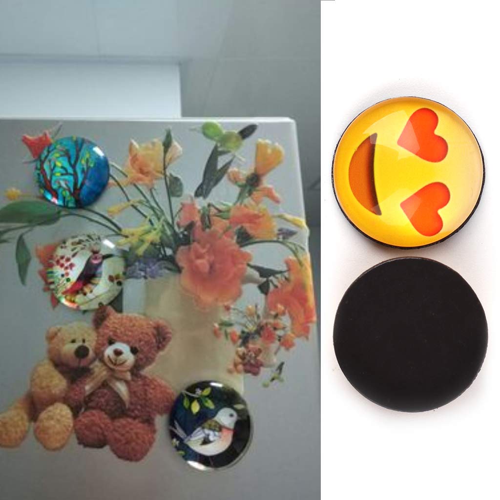MEIYIN - Juego de 13 imanes para nevera, diseño de emoticonos ...