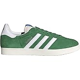 adidas Gazelle Men's Sneakers, Preloved Green/Cloud White/Core White, Size 7.5