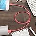 RAVPower Lightning Cable Apple MFi Certified 3ft 0.9m Lightning to USB Cable for iPhone 6S 6 Plus 6 5S 5C 5 iPad Air mini iPad 4th gen iPod touch 5th gen and iPod nano 7th gen (Pink)