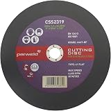 (PACK OF 10) Parweld 9 inch 230mm x 1.9mm Thin Stainless Cutting Discs view 2