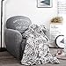 Luxury Collection Ultra Soft Plush Fleece Lightweight All-Season Throw/Bed Blanket (Queen, Black leopard)