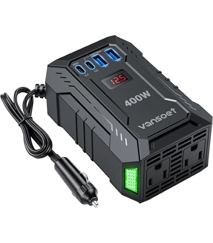Amazon.com: 300W Portable ​Charger Car Power Inverters for Vehicle