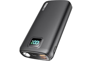 LOVELEDI Portable-Charger-Power-Bank - 40000mAh Power Bank PD 30W and QC 4.0 Quick Charging Built-in Bright flashlight LED Display 2 USB 1Type-C Output for Most Electronic Devices on The Market(Carbon Black)