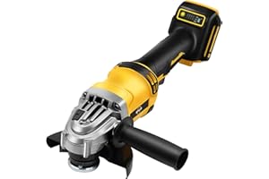 APATB Cordless Angle Grinder Compatible with DEWALT 20V Max Battery, 4-1/2-Inch, 11000 RPM Brushless Motor for Cutting, Grinding, Polishing (No Battery)