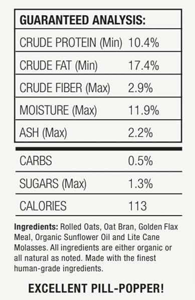 A TO Z HORSE COOKIES HORSE TREATS, ORIGINAL FLAVOR, A SOFTER COOKIE/PILL POPPER MADE W/LITE MOLASSES, LOW CARB/SUGAR, WHEAT, CORN, SOY & ALFALFA FREE. ALL NATURAL INGREDIENTS, 2.5 LB