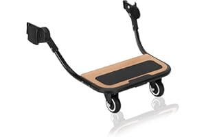 QNEMAEI Stroller Board for Vista (Models 2015-2019), Vista V2, and Vista V3 Strollers, Weight Capacity 55 lbs,Quick Snap Links for Easy One-Touch Storage