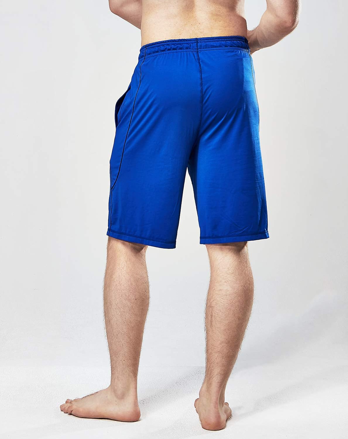 DEVOPS Men's 10-inch Athletic Workout Basketball Shorts with Pockets (Pack of 2): Clothing