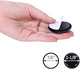 Ezprotekt Furniture Sliders for Carpet 1-1/8 inch 40 pcs Self-Adhesive view 2