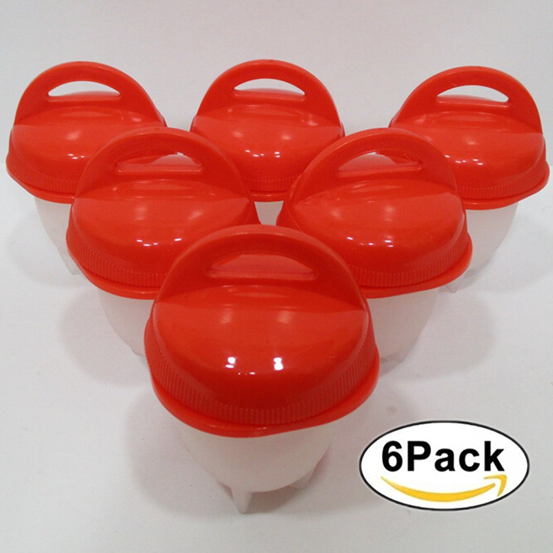 creamily - 6 moldes para Huevos de Cocina, sin Conchas, hueveras ...