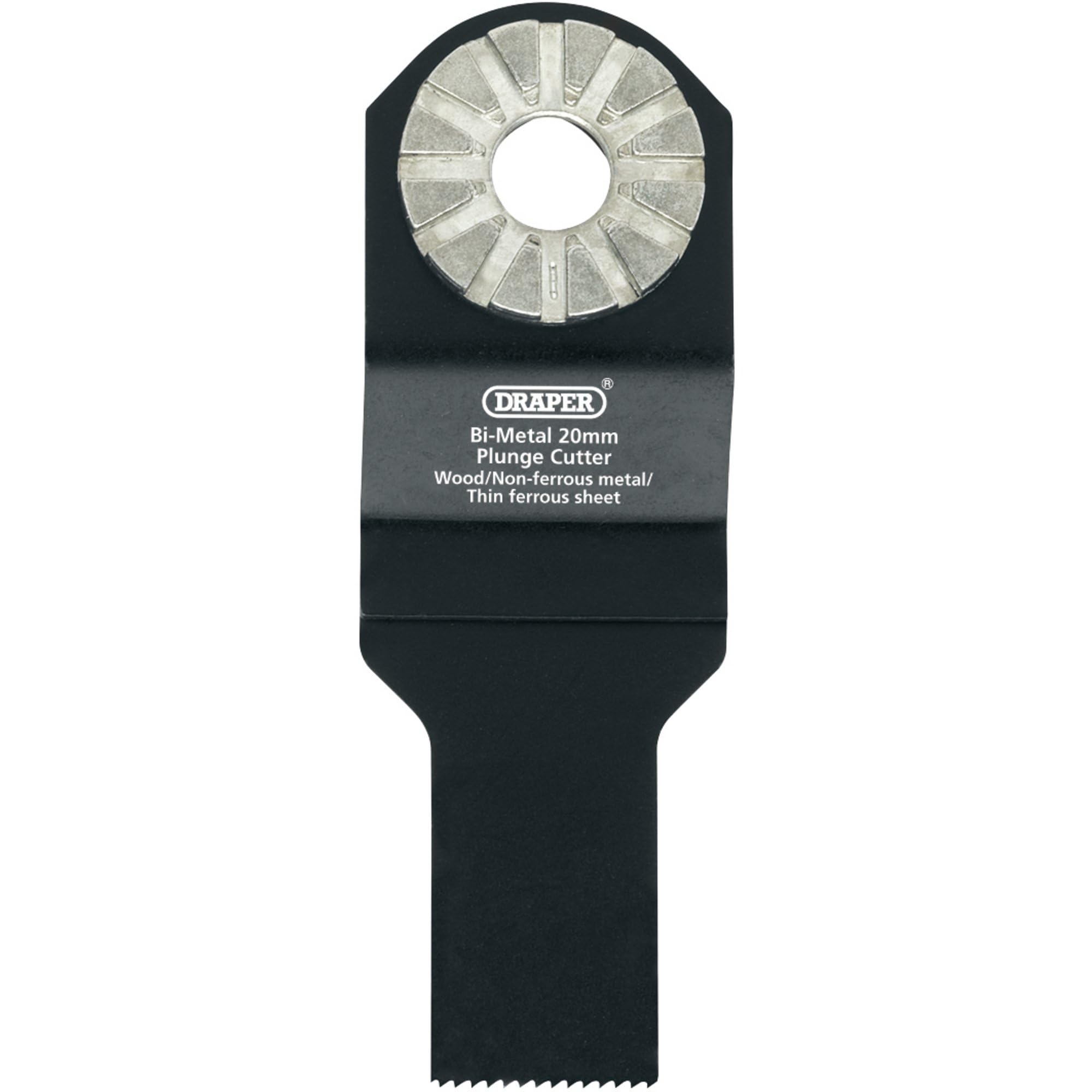 Draper 24541 Elora Bi-Hexagon Socket, 1/2" Square Drive, 9mm, Blue — image 1