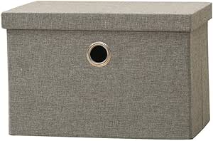 Caja de Almacenamiento Cubierta de Tela Caja de Almacenamiento de Ropa